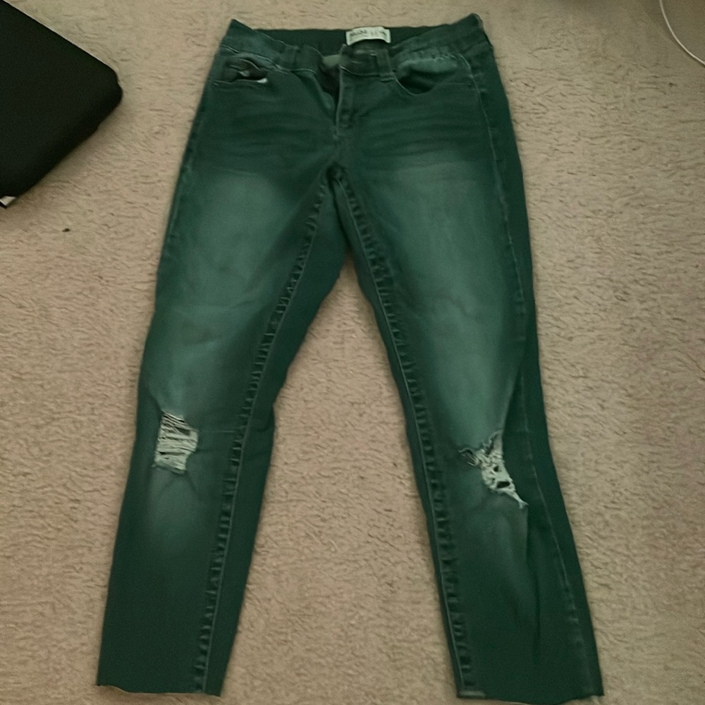 y2k mudd ripped skinny jeans